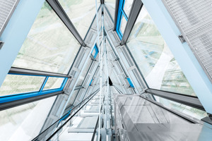  Neue Bauweise ermöglicht einschalige Ganzglasfassade nach EnEV Vorgabe. 