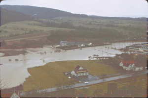  Örtliche Lage beim Hochwasser 1970 