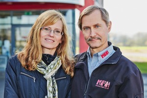  Unternehmerehepaar Margit und Manfred Peter Halbwachs. 