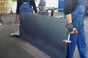  Sicherer Transport mit Carrymate-Griffen. 