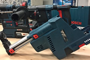  Der Staubabsauger geht 2017 im Profi-Look von Power Tools in Serie. 