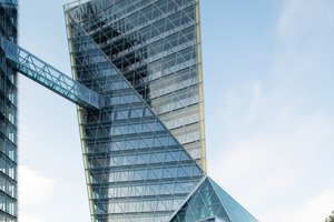  Ein Projekt voller Herausforderungen: Der Neubau des LVM Büroturms mit 17 Etagen. 