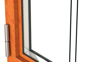  Fenstersystem Janisol Arte 2.0, hier mit Corten-Profil. 