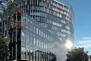  Ein Referenzobjekt für die Stahlprofile von Montanstahl: Die KfW-Bank in Frankfurt. 