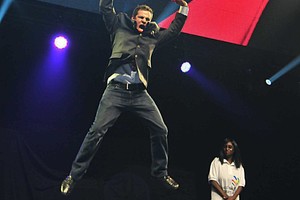  2011 in London: Florian Salhofer freut sich über Gold bei den WorldSkills. 