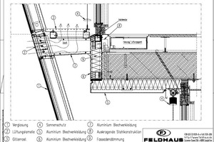  Fassadendetail vertikal. 