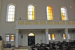  Für die St. Paulskirche in Odessa fertigte Wimmer die Fensterrahmen für die Kunstglasscheiben. 