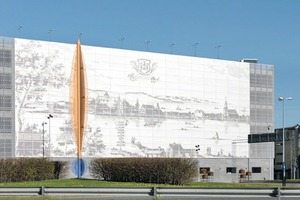  Im südschwedischen Jönköping reflektiert die Parkhausfassade die Historie der Stadt. 