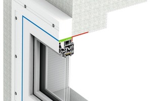  Die Vorbauzarge ist ein geprüftes Montagesystem für den Einbau von Fensternin der Dämm­ebene. 