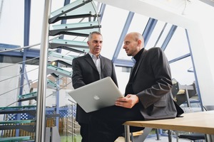  Die beiden Geschäftsführer der MetallArt GmbH Johannes Schmid (l.) und Simon Graf (r.). 