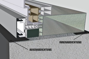  Mit einer fachgerechten Abdichtung von Fenstern und Türen punkten Metallbauer pro Energieeffizienz. 