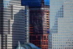  Im Herzen New Yorks wächst ein neues Wahrzeichen heran: das One World Trade Center 