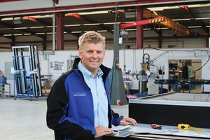  Mathias Krause-Haskamp, geschäftsführender Gesellschafter der Metall- und Elementbau Haskamp, ist international tätig. 