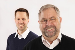  Geschäftsführer Mathias (l.)  und Hansruedi Kleinert 