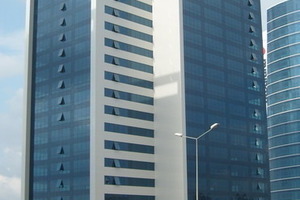  Der Akkom-Büropark in Istanbul wurde mit den prämierten Haltesystem ausgeführt 