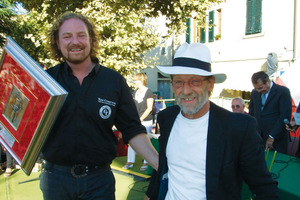  Die glücklichen Zweitplatzierten : Tom Carstens und Walter Still (r.) 