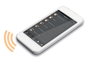  Die Darstellungen der Bediener­apps auf Smartphone und Tablet werden immer übersichtlicher. 
