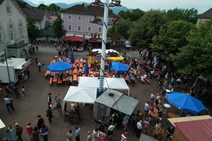  Der Festplatz von oben 