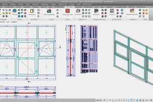  2D-Planung, Schnittgenerierung, Zuschnittsliste und BIM in einer Zeichnung. 