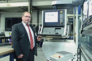  Unternehmer Harald Schinnerl legt Wert darauf, dass der Maschinenpark kontinuierlich erneuert wird. 