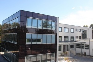  Büroanbau des ift: ausgestattet mit modernster Fenster- und Fassadentechnik<br /> 