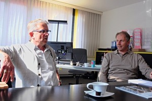  Ueli Wickli (l.) ist mit Dieter Maier (r.) 2013 die Nachfolge ein zweites Mal angegangen – 2010 hatte er einen ersten Versuch gestartet, der scheiterte 